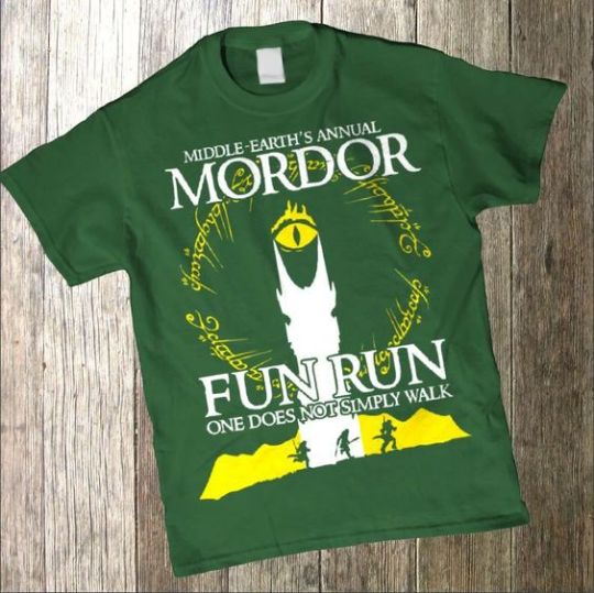 MORDOR FUN RUN T-SHIRT