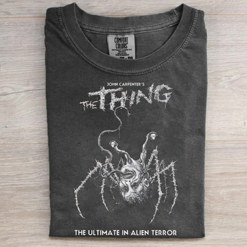 Vintage Horror Movie Graphic T-shirt