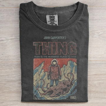 Vintage Horror Movie Graphic T-shirt