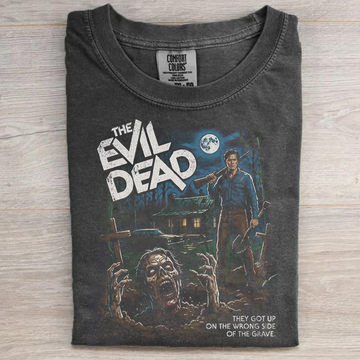 Vintage Horror Movie Graphic T-shirt