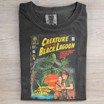 Vintage Horror Movie Graphic T-shirt