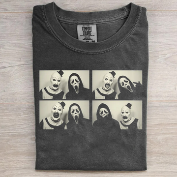 Art the Clown & Ghostface Photo Booth T-shirt
