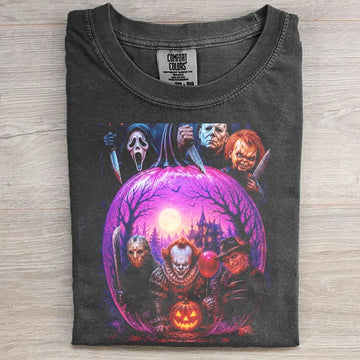 Spooky Season Horror Movie Graphic Tee