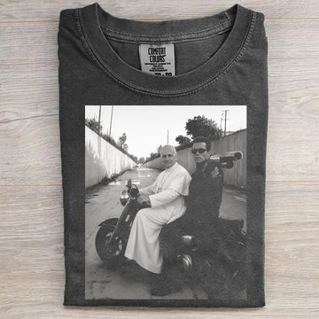 Retro Biker Action Movie Meme T-Shirt