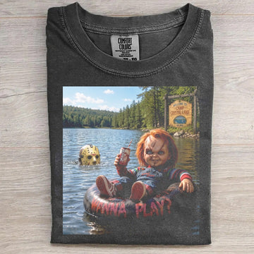 Wanna Play Funny Tee