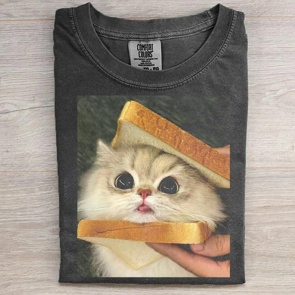 Bread Cat Meme T-shirt