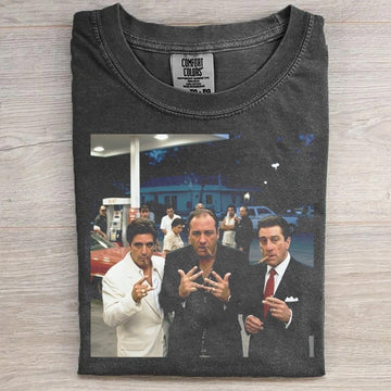 Vintage 90s Style Mafia Legends Graphic Tee