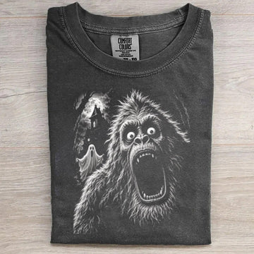 Funny Bigfoot Sasquatch Halloween T-Shirt