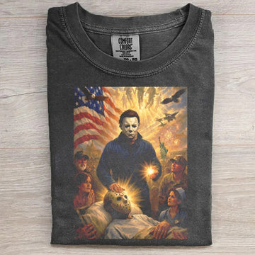 Slasher Saints Funny Tee
