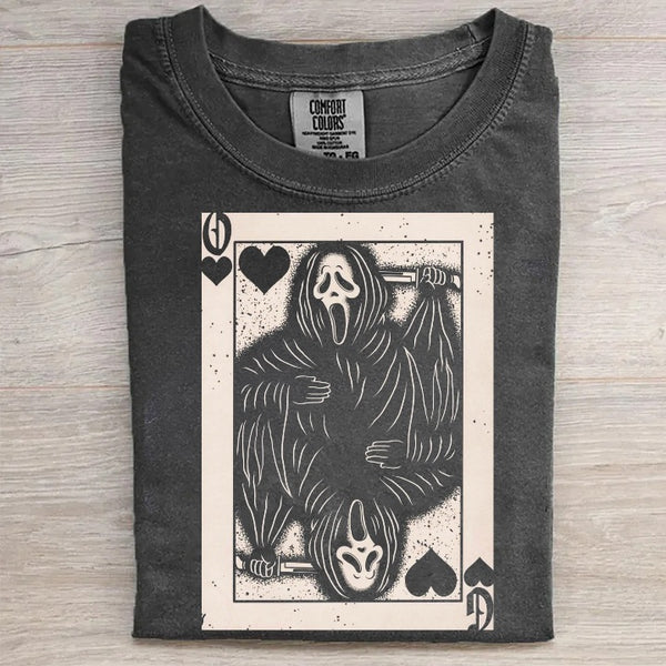 Ghost Face Playing Card Tee