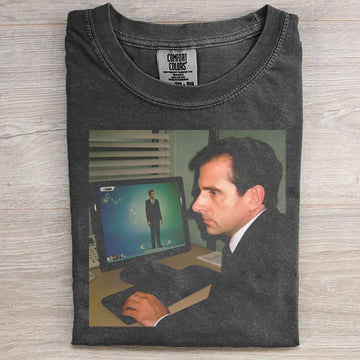 Playing sims 4 in the office Funny Tee