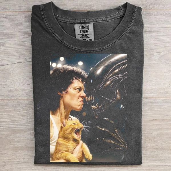 Xenomorph Alien X Jonesy Cat Shirt