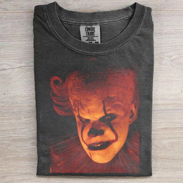 Scary Clown Horror Graphic T-Shirt