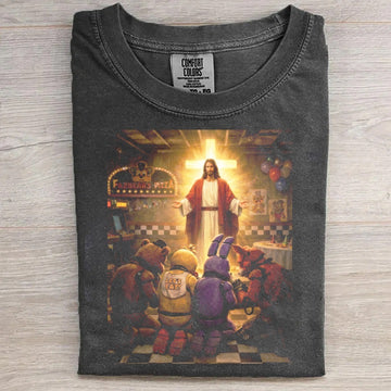 Praying To Jesus Graphic Tee