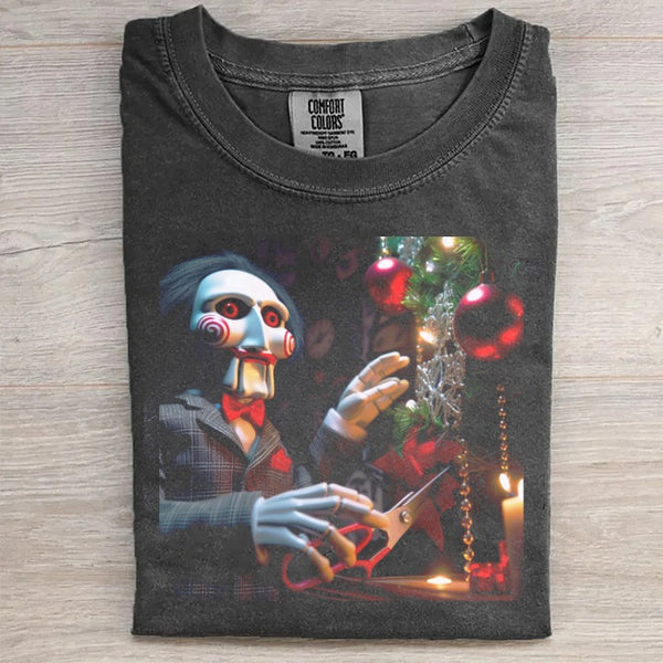 Retro Funny Christmas Graphic T-shirt