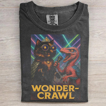 WONDER-CRAWL Retro Disco Party T-Shirt