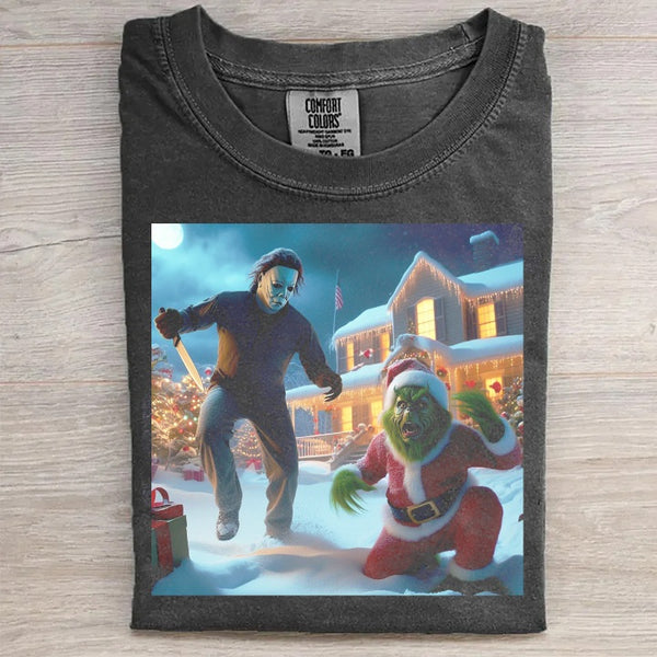 Retro Funny Christmas T-SHIRT