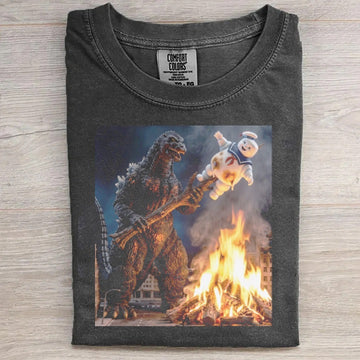 Vintage Monster Campfire Roast T-Shirt