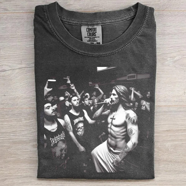 Jesus Saves By Slayer Funny T-Shirt