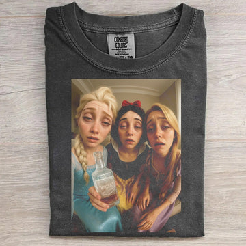 Messy Princess Party Night Graphic Tee