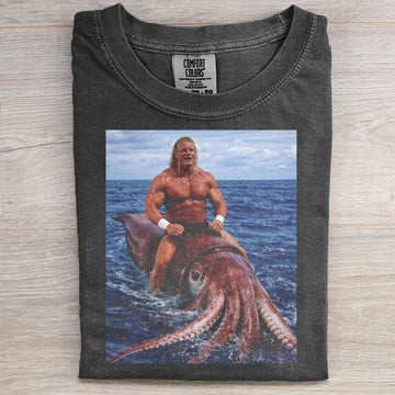 Ocean Beast Rider Bold Graphic Tee