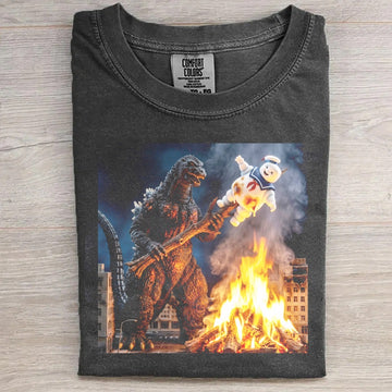 Vintage Monster Campfire Roast T-Shirt