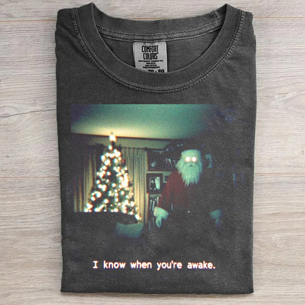 Santa Claus is coming Funny T-Shirt
