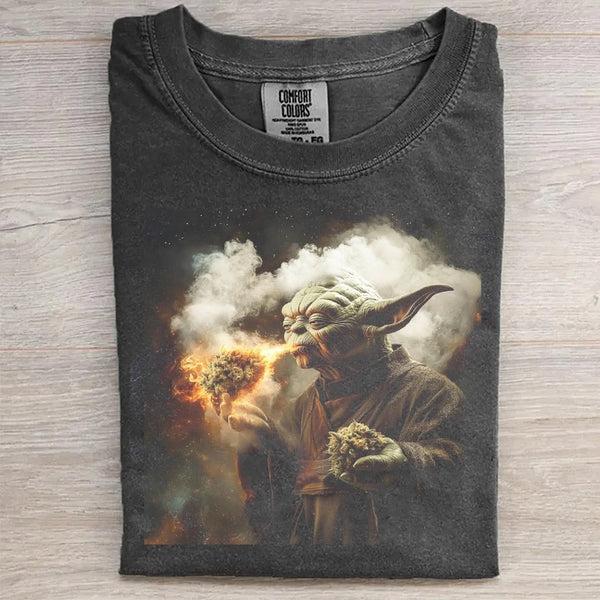 Yoda Weed Funny T-Shirt