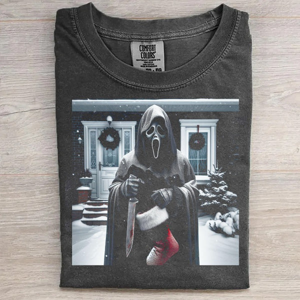 GHOSTFACE CELEBRATES CHRISTMAS T-SHIRT