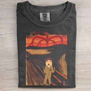The Scream Inspired Graphic Tee