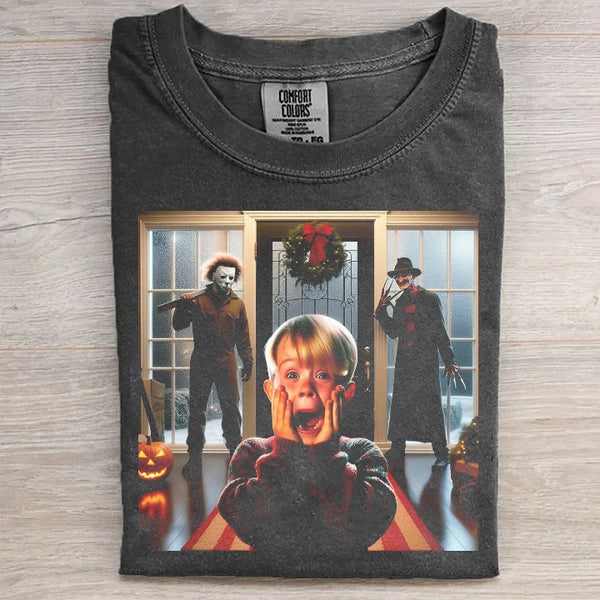 Kevin is home alone Funny T-shirt
