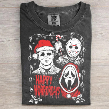 Happy Horrordays Xmas T-Shirt