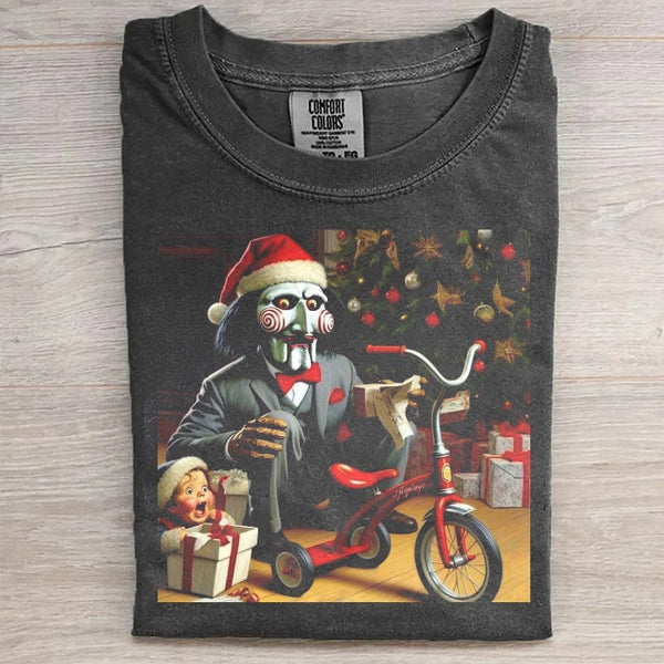 Retro Funny Christmas Graphic T-shirt