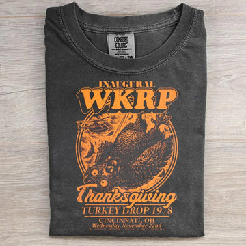 Thanksgiving Turkey Drop Funny Tee
