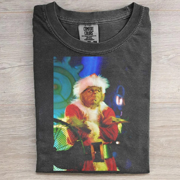 Santa Grinch Funny Shirt