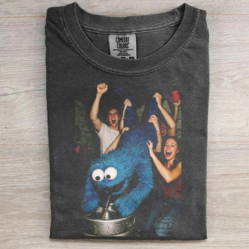 FUN PARTY T-SHIRT WITH COOKIE MONSTER CARNIVAL