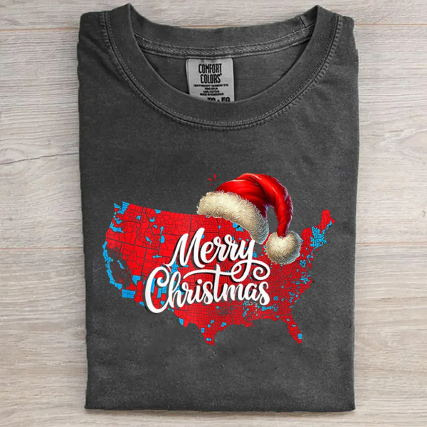 Santa Merry Christmas T-shirt