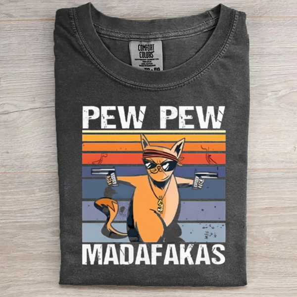 Madafakas Funny Cat T-Shirt