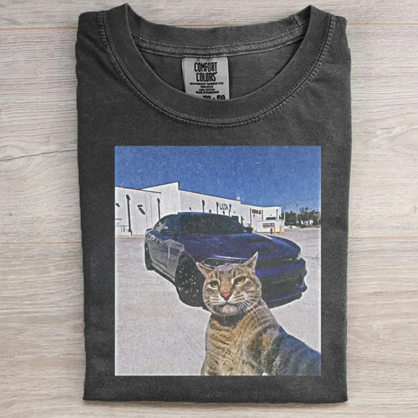 WACKY CAT T-SHIRT