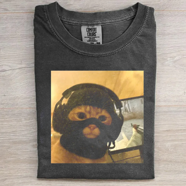 FUNNY CAT T-SHIRT