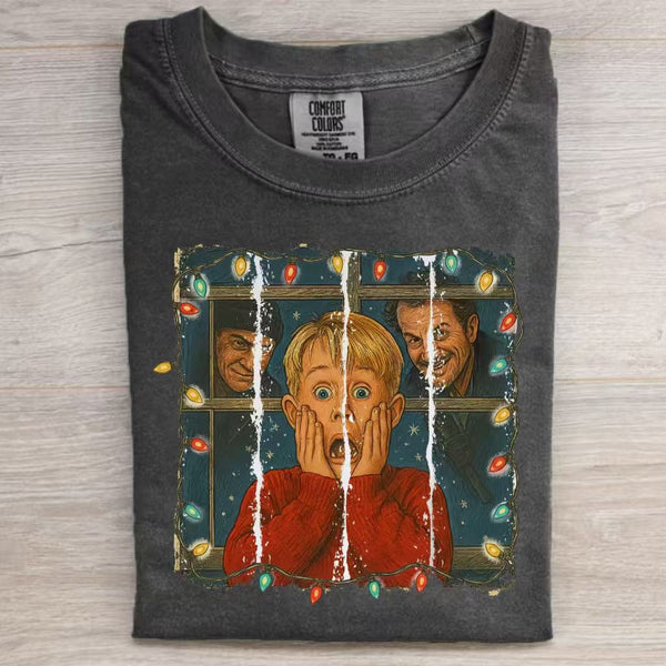 Home Alone Christmas Lights Vintage T-Shirt