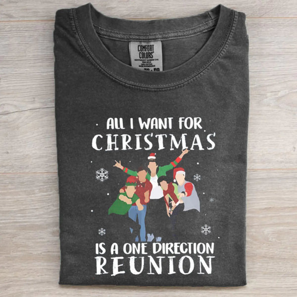 Retro Rock Band Music Christmas T-Shirt