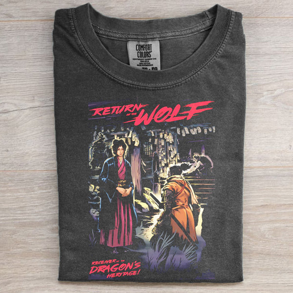 Retro Return of the Wolf T-shirt