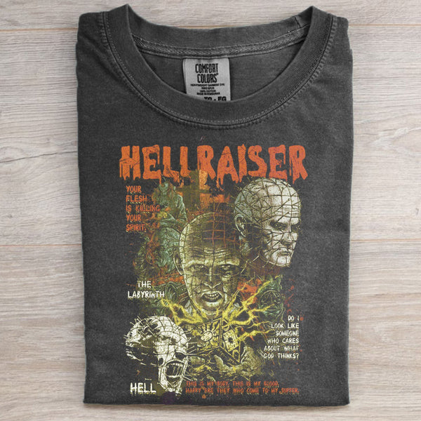 Vintage Horror Graphic T-shirt