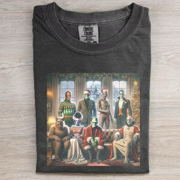 Funny Christmas Horror Movies T-shirt