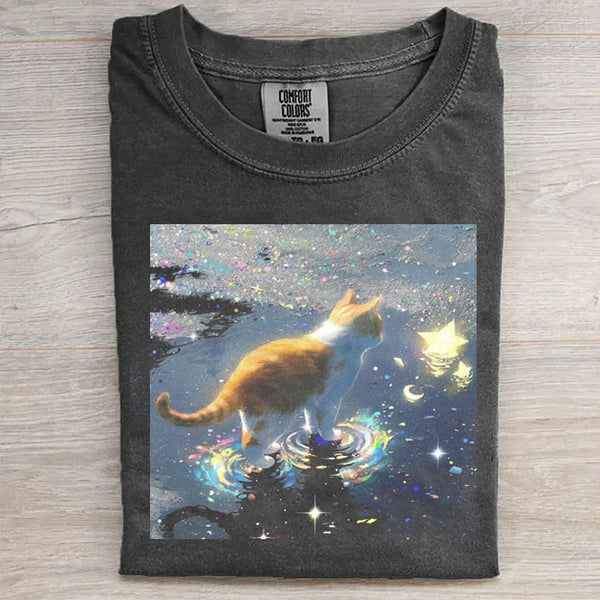 A star-clan cat T-shirt