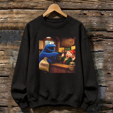 Robbing The Cookies Funny Sweatshirt