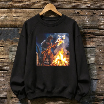 Vintage Monster Campfire Roast Sweatshirt