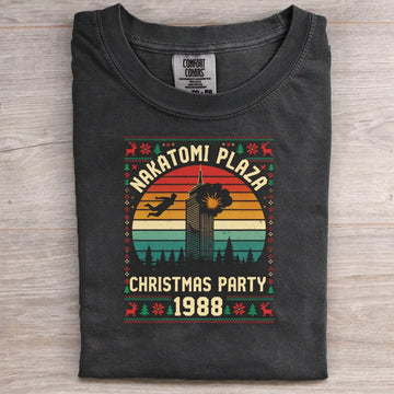 Nakatomi Plaza Christmas Party 1988 T-Shirt
