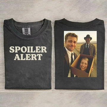 Spoiler alert the box answer T-shirt